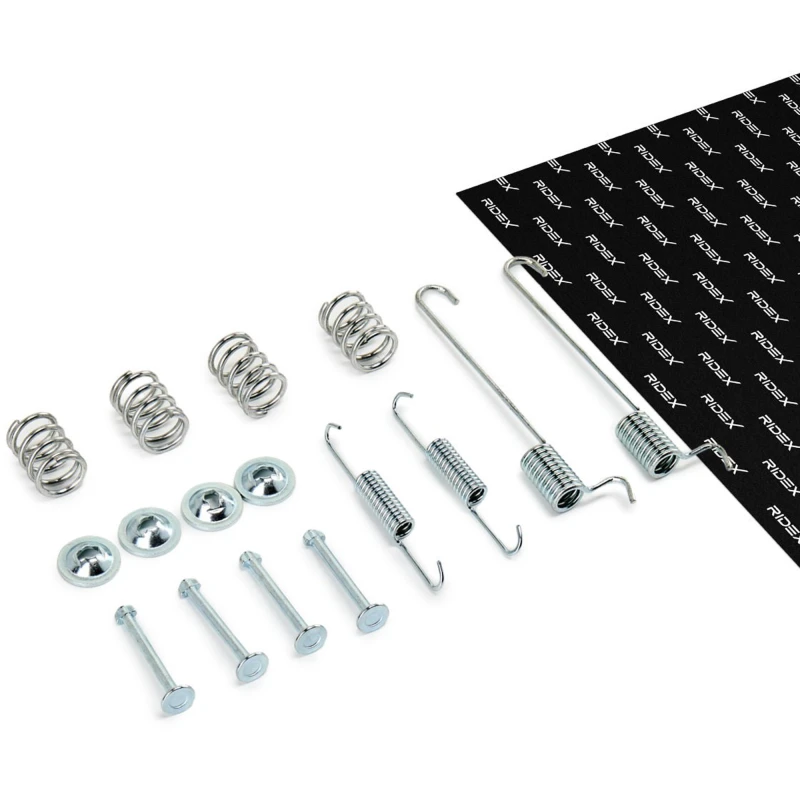 Image of RIDEX 1337P0007 Accessory Kit, parking brake shoes Rear Axle Accessory Kit,parking brake shoes (1337)