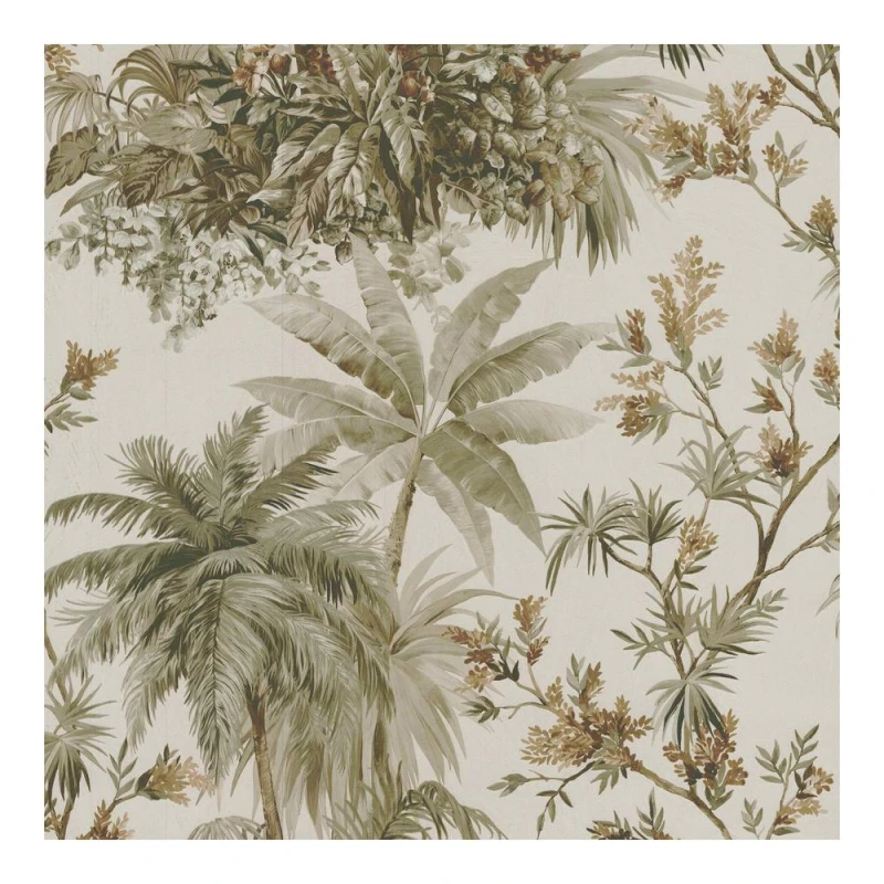 Image of Boutique Bali Sage & Gold Wallpaper