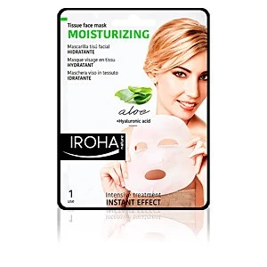 Image of TISSUE MASK moisturizing aloe + green tea + ginseng + HA