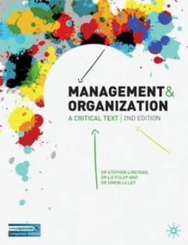 Image of Management and Organization by Stephen Linstead Paperback