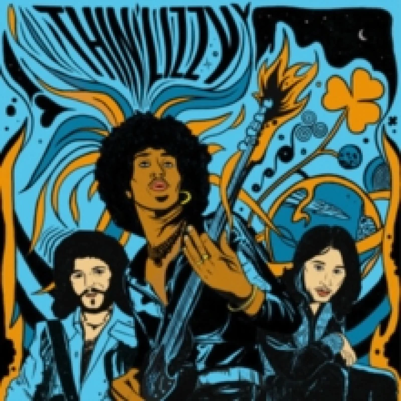 Image of Thin Lizzy The Acoustic Sessions LP multicolor Onesize Unisex