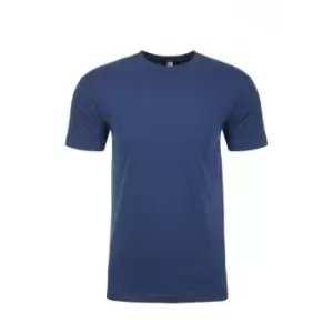 Image of Next Level Adults Unisex Suede Feel Crew Neck T-Shirt (XXL) (Cool Blue)
