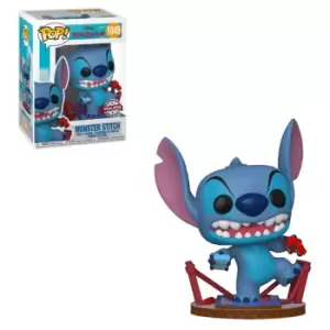 image of Disney Lilo and Stitch Monster Stitch EXC Funko Pop! Vinyl