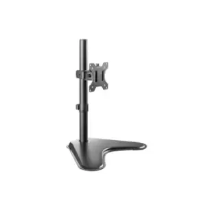Image of V7 Free Standing Desk Stand Single Display 13 to 32" with Tilt Rotate and Swivel Function Detachable VESA 100 x 100