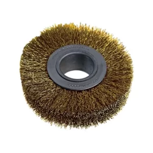 image of 80X22X20MM 30SWG Brass Coated Wire Brush