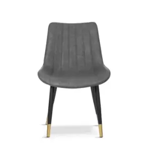 Image of Mmilo Set Of 2 Brook Grey Dining Chair