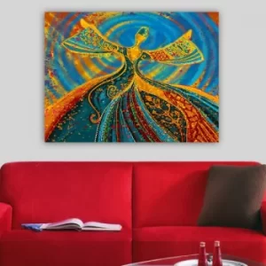 Image of 1203306835_70100 Multicolor Decorative Canvas Painting