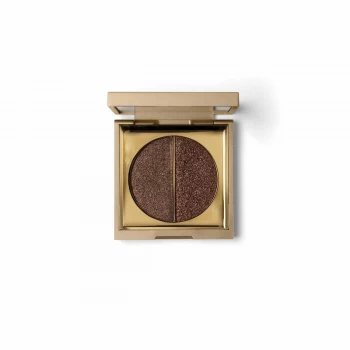Image of Stila Vivid & Vibrant Eye Shadow Duo (Various Shades) - Smoky Quartz