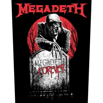 Image of Megadeth - Tombstone Back Patch