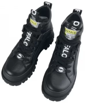 Image of Buffalo Aspha NC Mid Sneakers High black