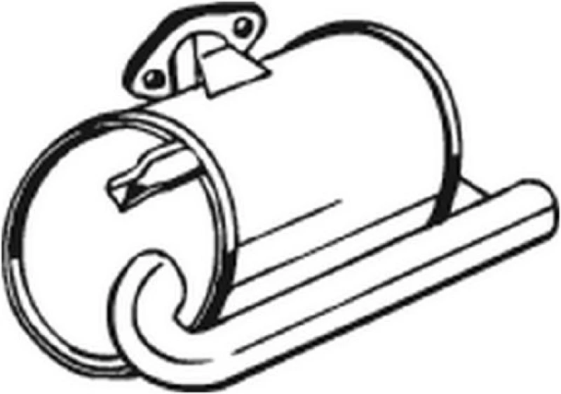 Image of Rear silencer BOSAL 229-683