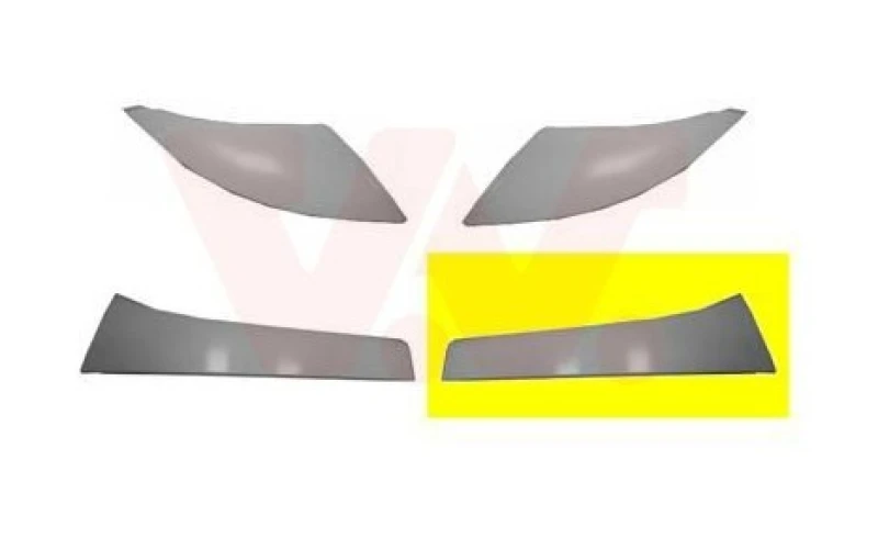 Image of VAN WEZEL 1651511 Headlight Trim ** Equipart ** Left Headlight Trim (882)