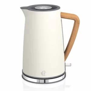 image of Swan Nordic Cordless Kettle 1.7L, White