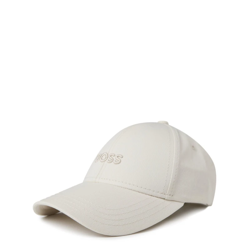 Image of Boss Womens Ari Bow Detail Baseball Cap Open White female One Size