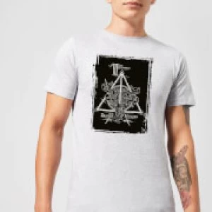 Image of Harry Potter Three Brothers Mens T-Shirt - Grey - 3XL