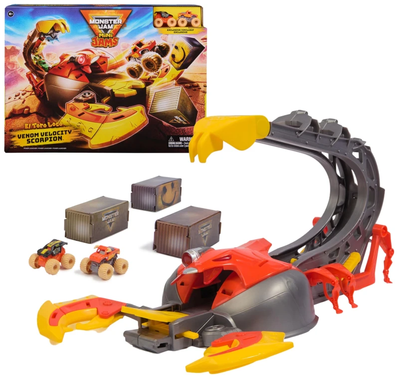 Image of Monster Jam Monster Jam Mini Transforming Playset