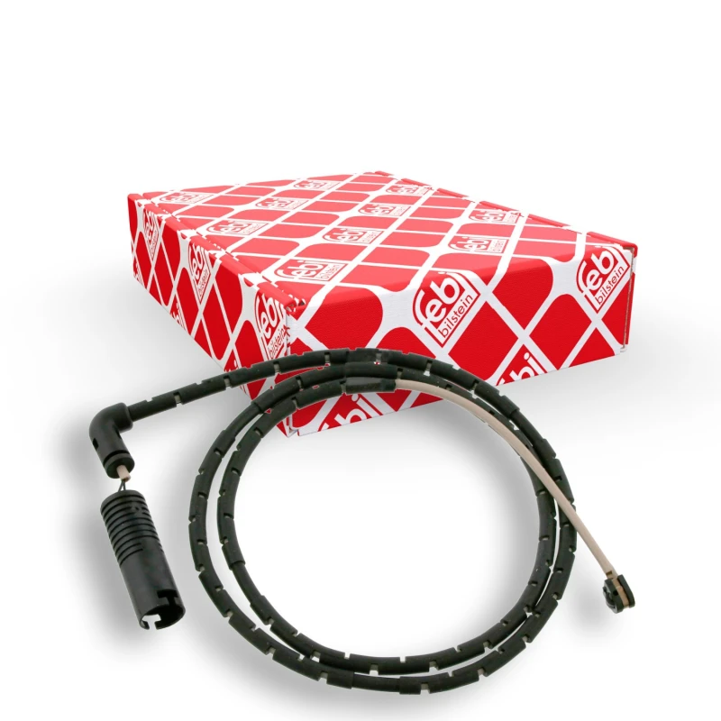 Image of FEBI BILSTEIN 24012 Brake Pad Wear Sensor Rear Axle Right Warning Contact,brake pad wear (407)