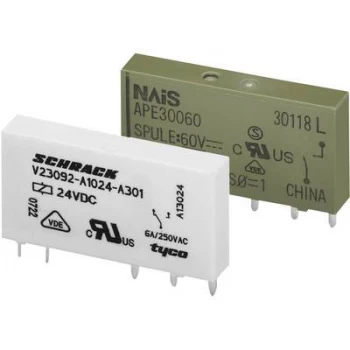 image of PCB relays 60 Vdc 0.05 A 1 change over WAGO 857 15