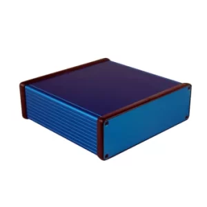 Image of Hammond 1455T1601BU Extruded Aluminium Enclosure 163 x 160 x 51.5m...