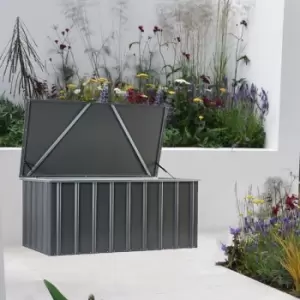 Image of 5x3 Lotus Anthracite Grey Cushion Storage Box