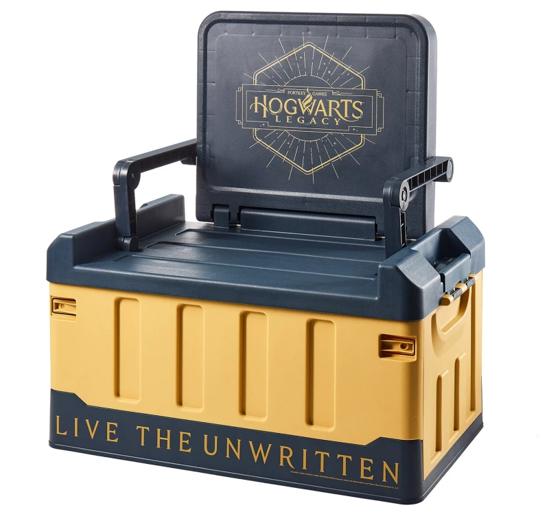 Image of Harry Potter Official Hogwarts Legacy Bedroom Storage Box with Folding Chair