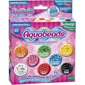 image of Aquabeads Multicoloured Solid Bead Pack