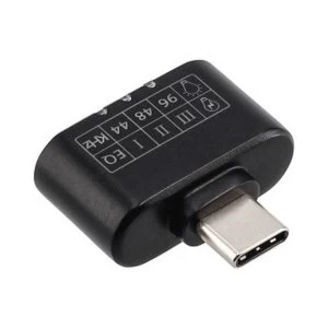 Image of Hama Premium USB-C Adapter for 3.5mm Audio Jack with Integrated Microphone