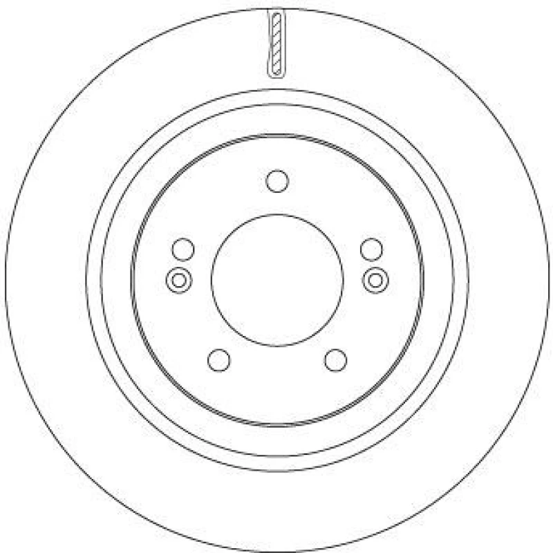 Image of Brake disc TRW DF6959