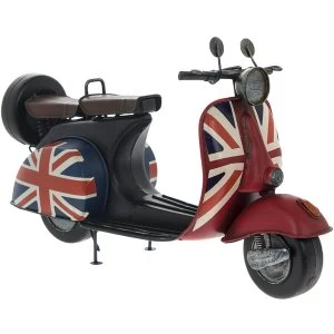 Image of Vintage Union Jack Scooter Ornament
