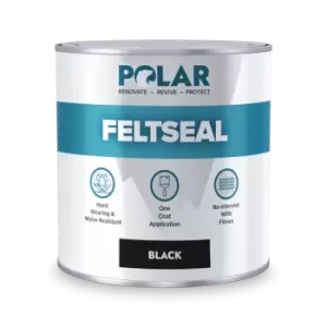 Image of Polar Specialist Coatings Polar FeltSeal 500ml Black