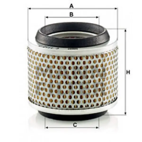 Image of Air Filter C1112/7 by MANN