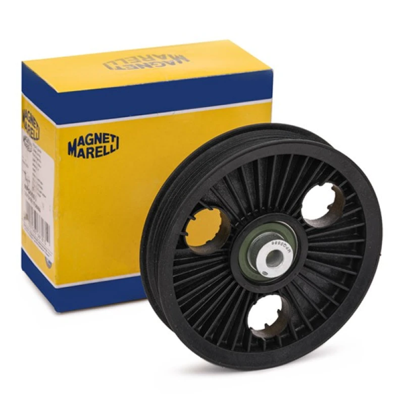Image of MAGNETI MARELLI 331316170586 Deflection/Guide Pulley, v-belt Deflection/Guide Pulley,v-belt (1641)