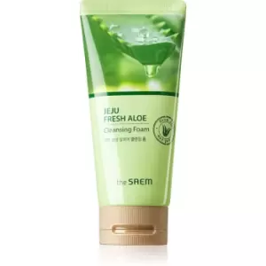 image of The Saem Jeju Fresh Aloe 92% Gentle Cleansing Foam 150 g