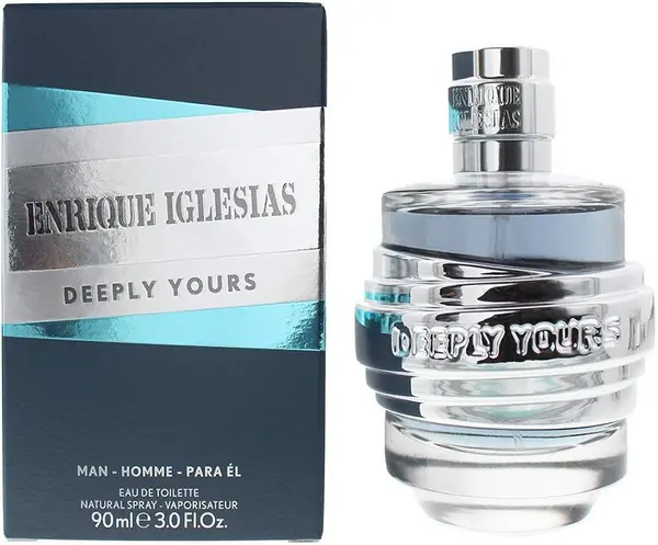 Image of Enrique Iglesias Deeply Yours Eau de Toilette For Him 90ml