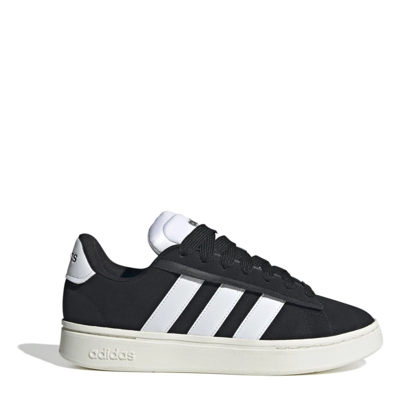 Image of adidas grand court alpha trainers in Black & white Black & White UK 9 (EU 43?)