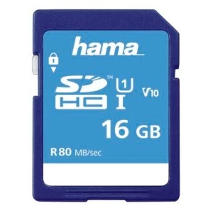 Image of Hama 16GB SDHC Memory Card