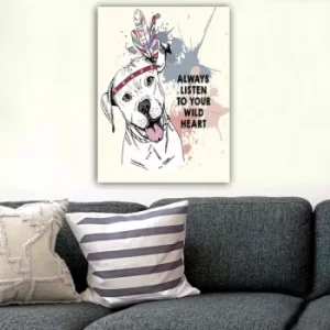 Image of 487722919_70100 Multicolor Decorative Canvas Painting
