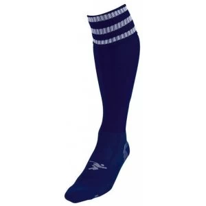 Image of PT 3 Stripe Pro Football Socks Boys Navy/White