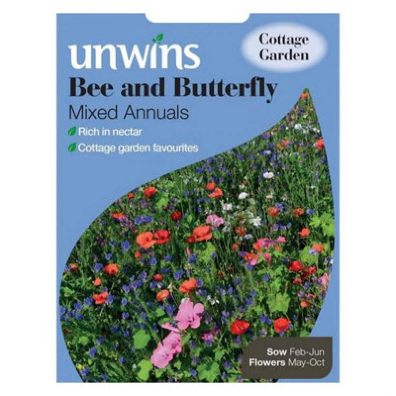 Image of Unwins Nature's Haven Bee & Butterfly Mix