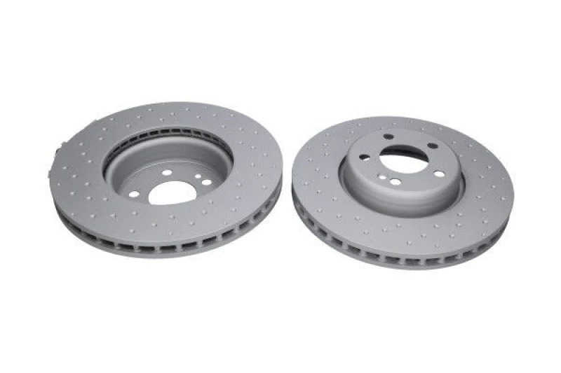 Image of KAVO PARTS BR-10387-C Brake disc perforated/vented, Coated Brake Disc (82)