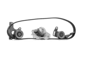 Image of RIDEX Water Pump + Timing Belt Kit Teeth Quant.: 136 3096W0134 PEUGEOT,CITROEN,LADA,306 Schragheck (7A, 7C, N3, N5),205 II (20A/C)