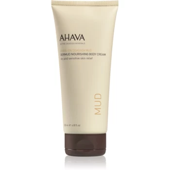 image of Ahava Dead Sea Mud Nourishing Body Cream For Dry and Sensitive Skin 200ml