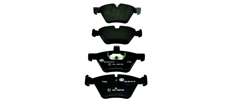 Image of HELLA Brake pad set HELLA 8DB 355 015-031