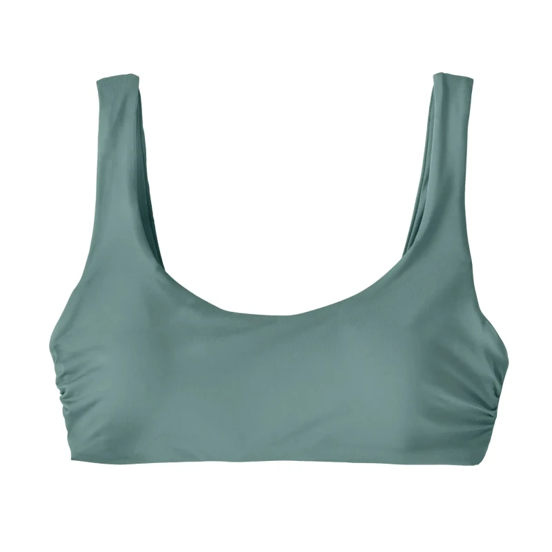Image of Womens swimsuit top Patagonia Wave For It Top Bleu Female M