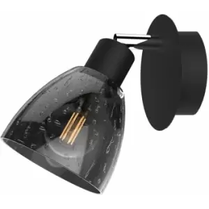 Image of Keter Fog Single Spotlight Black, 12cm, 1x E14