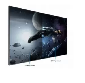 image of Sapphire 100" SALFS221WSF Fixed Frame Projector Screen