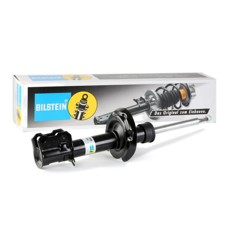 Image of BILSTEIN 22-110459 Shock absorber Front Axle Right, Gas Pressure, Twin-Tube, Suspension Strut, Bottom Clamp Shock Absorber (854)