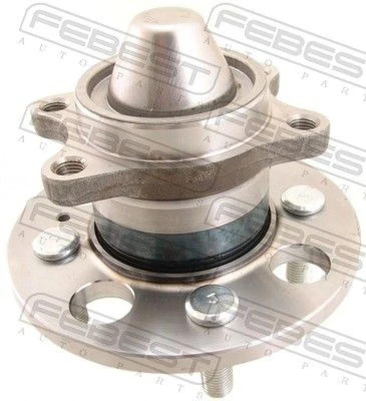 Image of FEBEST 1282-I10R Wheel Hub Rear Axle, without integrated ABS sensor Wheel Hub (653)