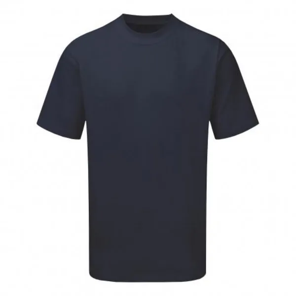 image of Beeswift Beeswift Click Heavyweight 100% Cotton T-Shirt Navy Blue XS CLCTSHWNXS