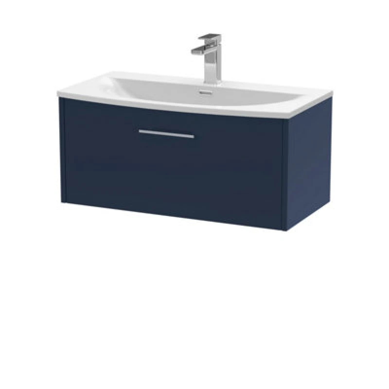 Image of Hudson Reed 800 Wh Single Drawer Vanity & Basin 4